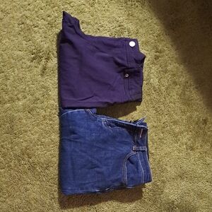Womens Lot Of 2 Pairs Of Pants Size 8.